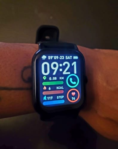 Customer photo review of Smart Watch | 1.8" HD | Fitness Tracker