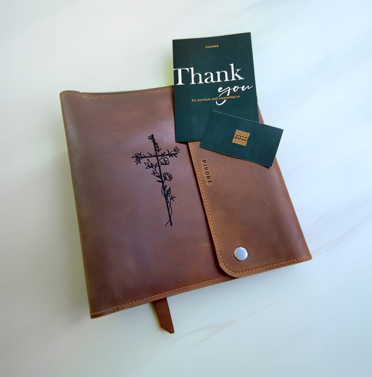Customer photo review of Bible Rivets Cover