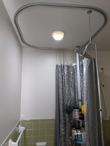 Customer photo review of 8 Inch Rain Shower Head