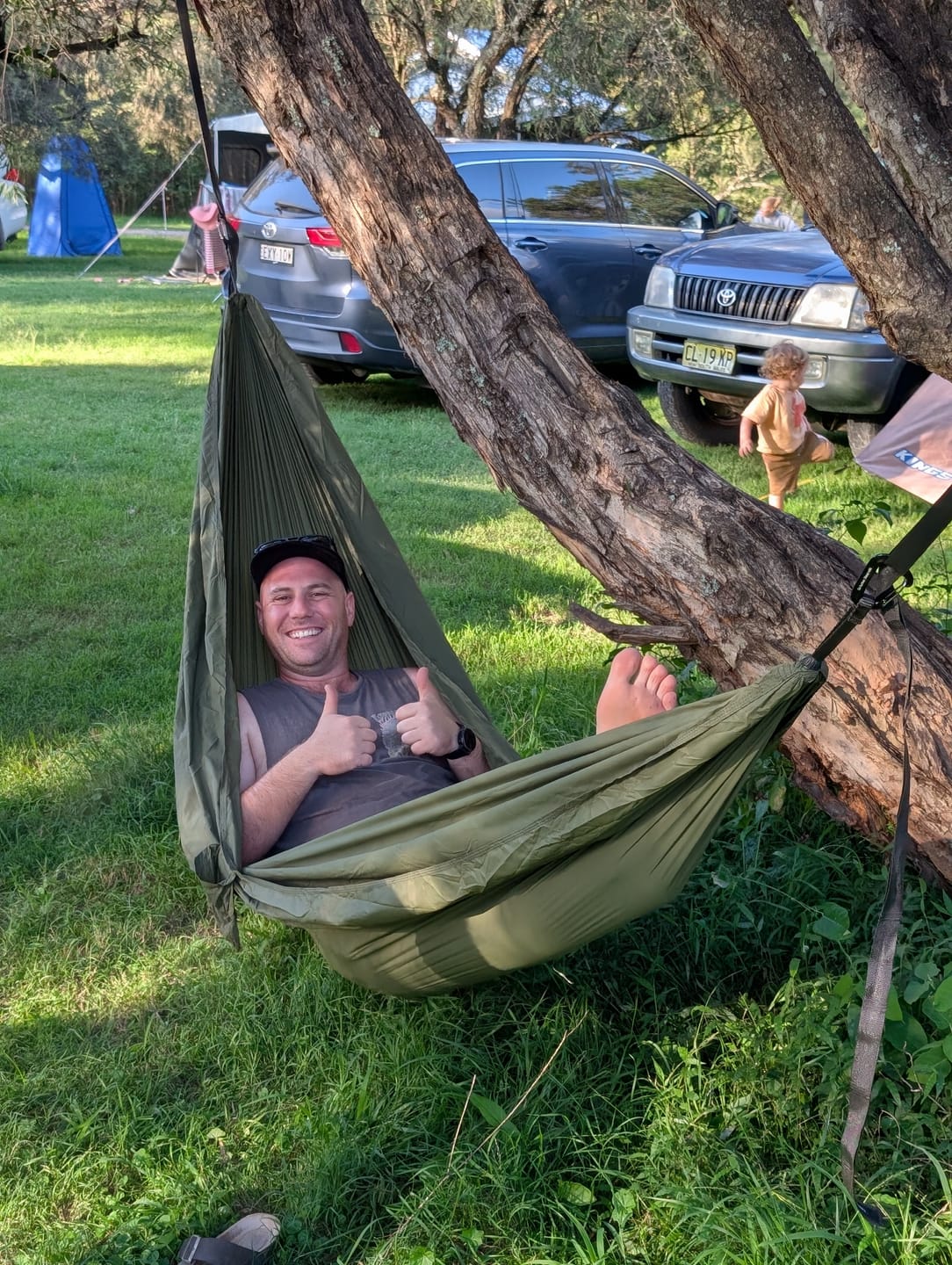 Customer photo review of Ultralight Hammock