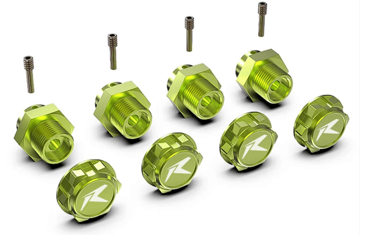 Customer photo review of Aluminum H17 Hex & H17 Lock Nut For RZ001