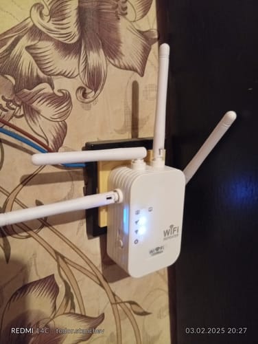 Customer photo review of WiFi Repeater, Двулентов 2.4G/5G 1200Mbps, WiFi усилвател до 800 кв.м -Atron WR10