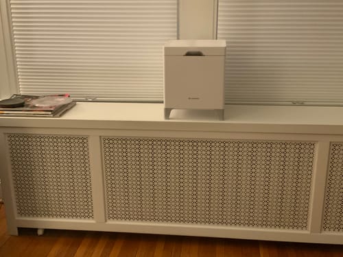 Customer photo review of Carepod Cube Plus X50V - Sanitizing Warm + Cool Mist Stainless Steel Humidifier