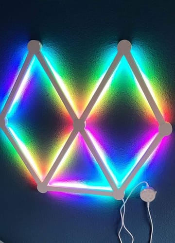 Customer photo review of Smart Wall Light Lines