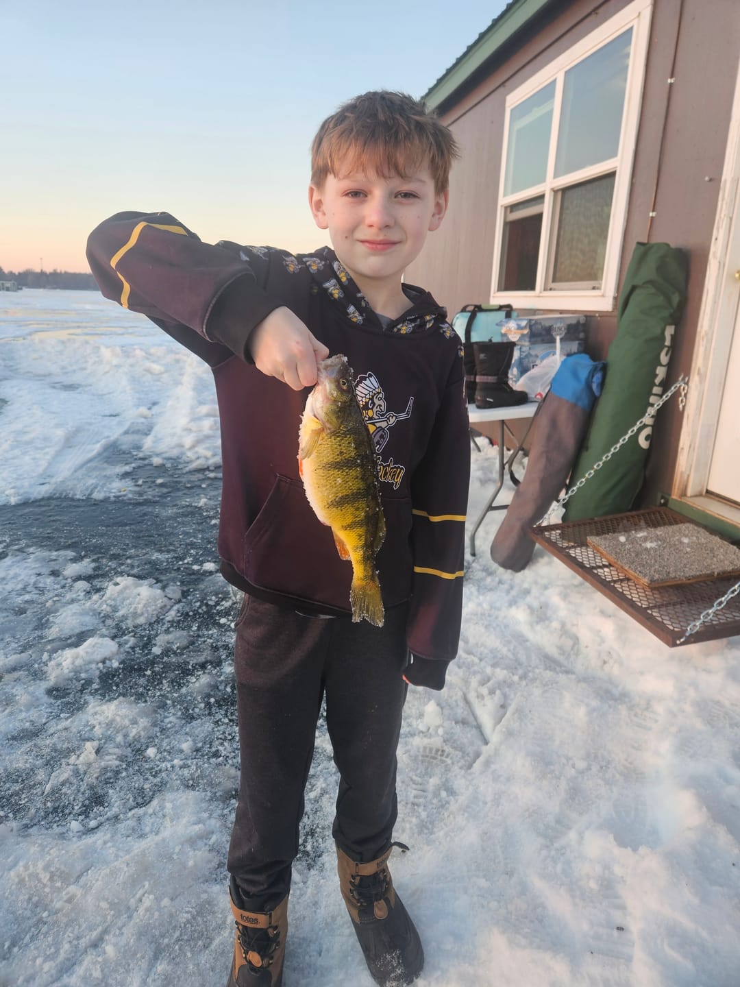 Customer photo review of Custom Carbon Ice Rod