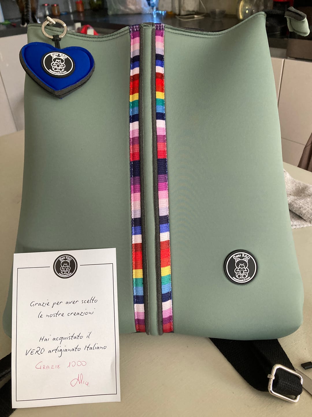 Customer photo review of Zaino Julia