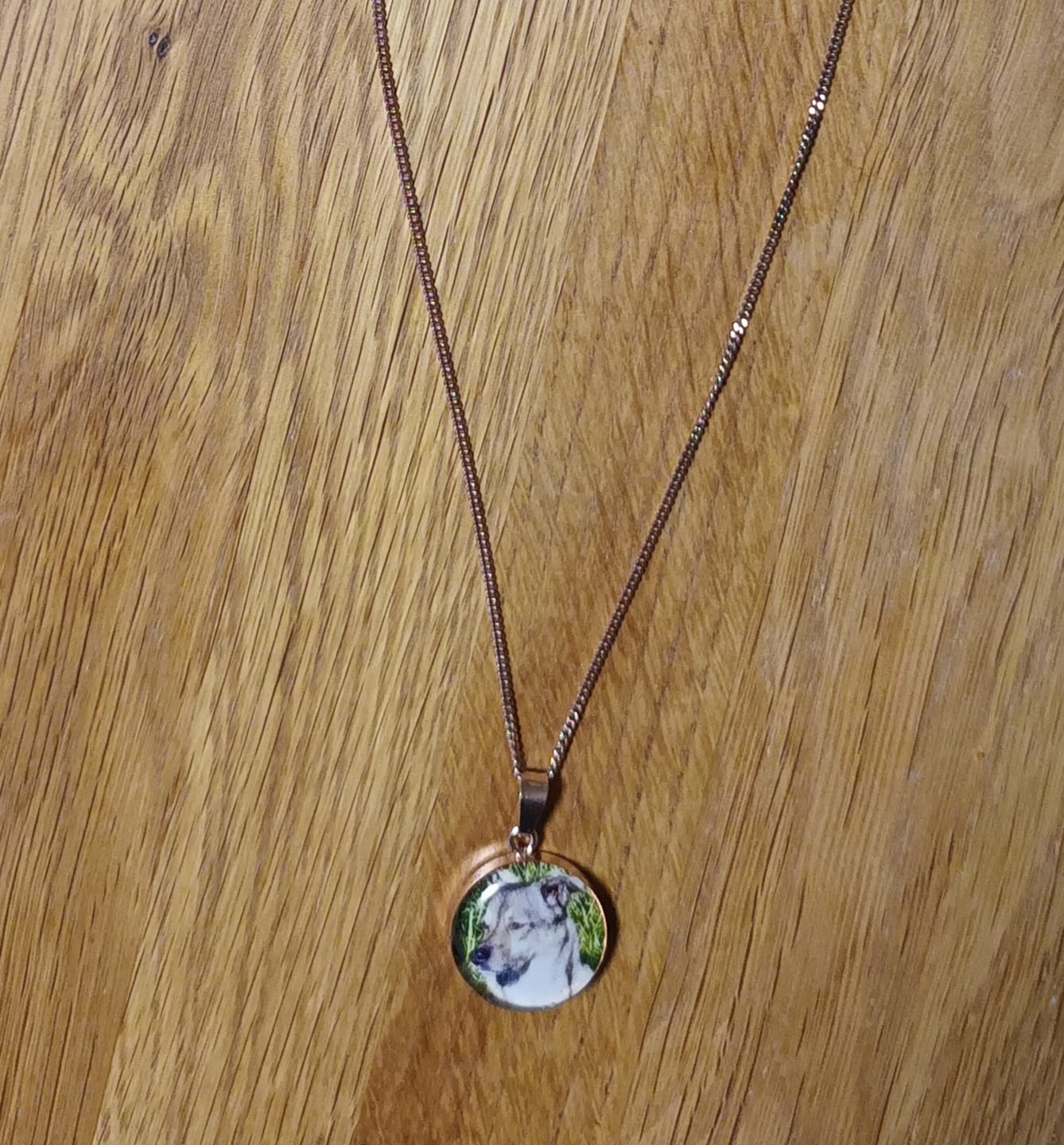 Customer photo review of Personalisierte Foto Kette