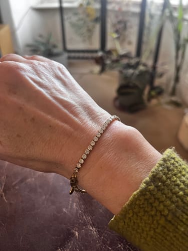 Customer photo review of Tennis Bracelet