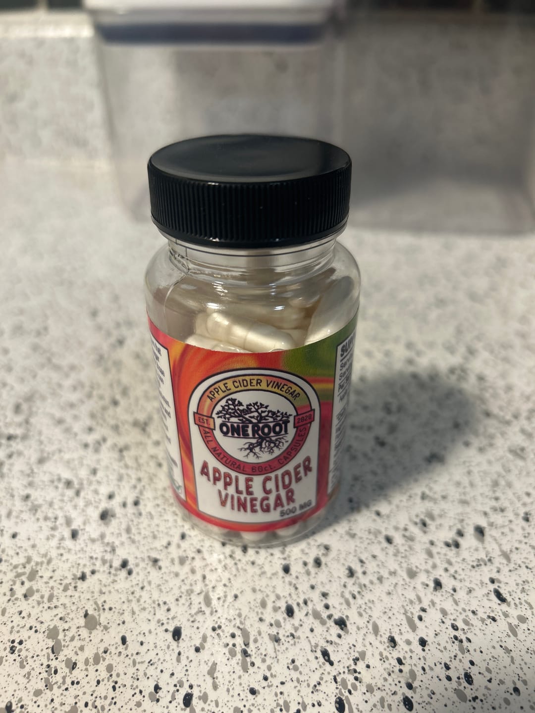 Customer photo review of Apple Cider Vinegar Capsules: 60ct.