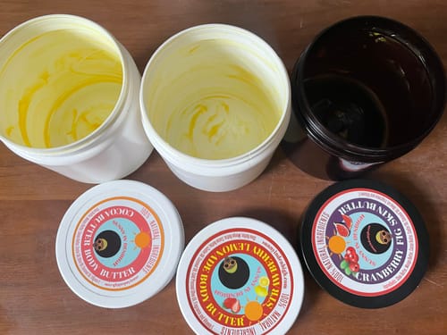 Customer photo review of Strawberry Lemonade Body Butter