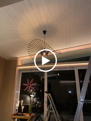 Customer video review of Vertigo taklampa - Slokhatt