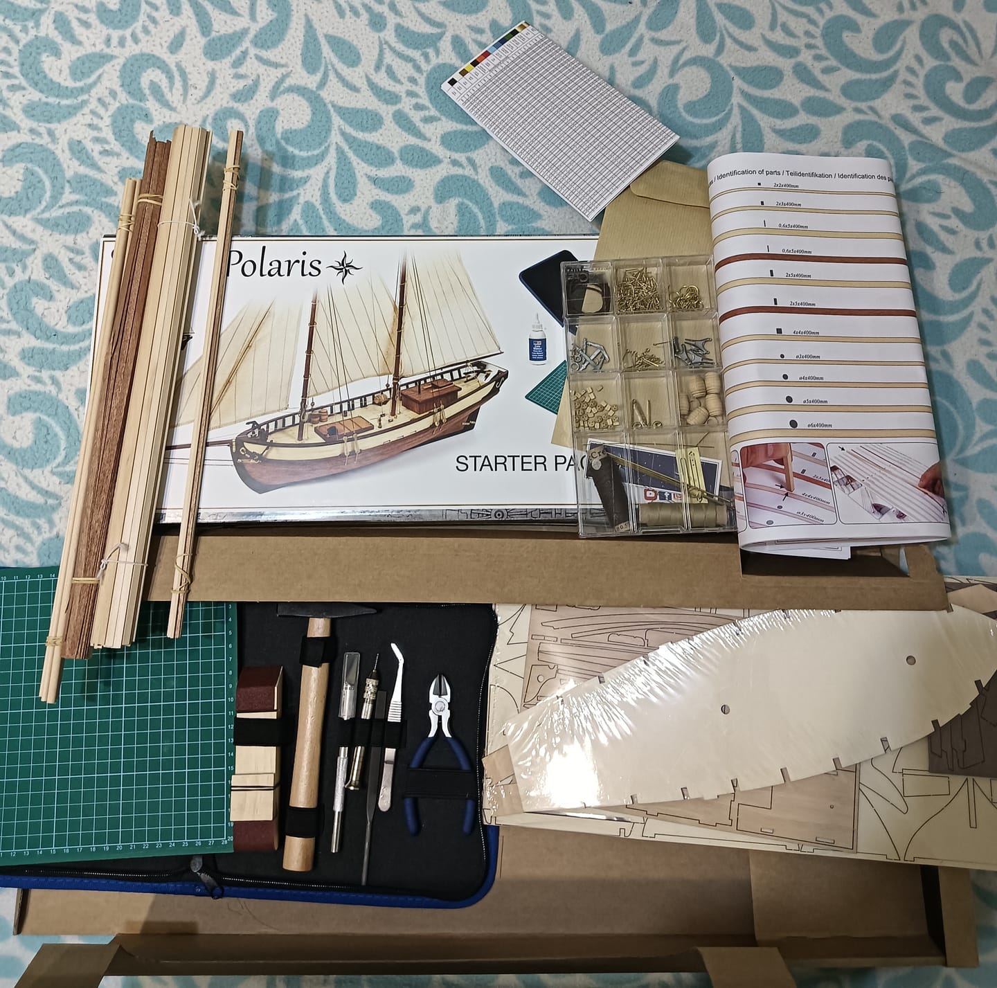Customer photo review of Maqueta Barco Polaris Starter Pack