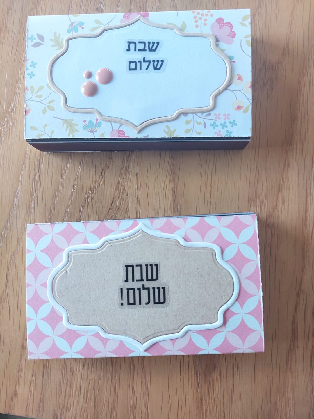 Customer photo review of Blessing Stickers - Shabat shalom