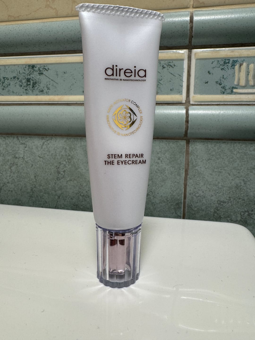 Customer photo review of direia Stem Repair The Eye cream