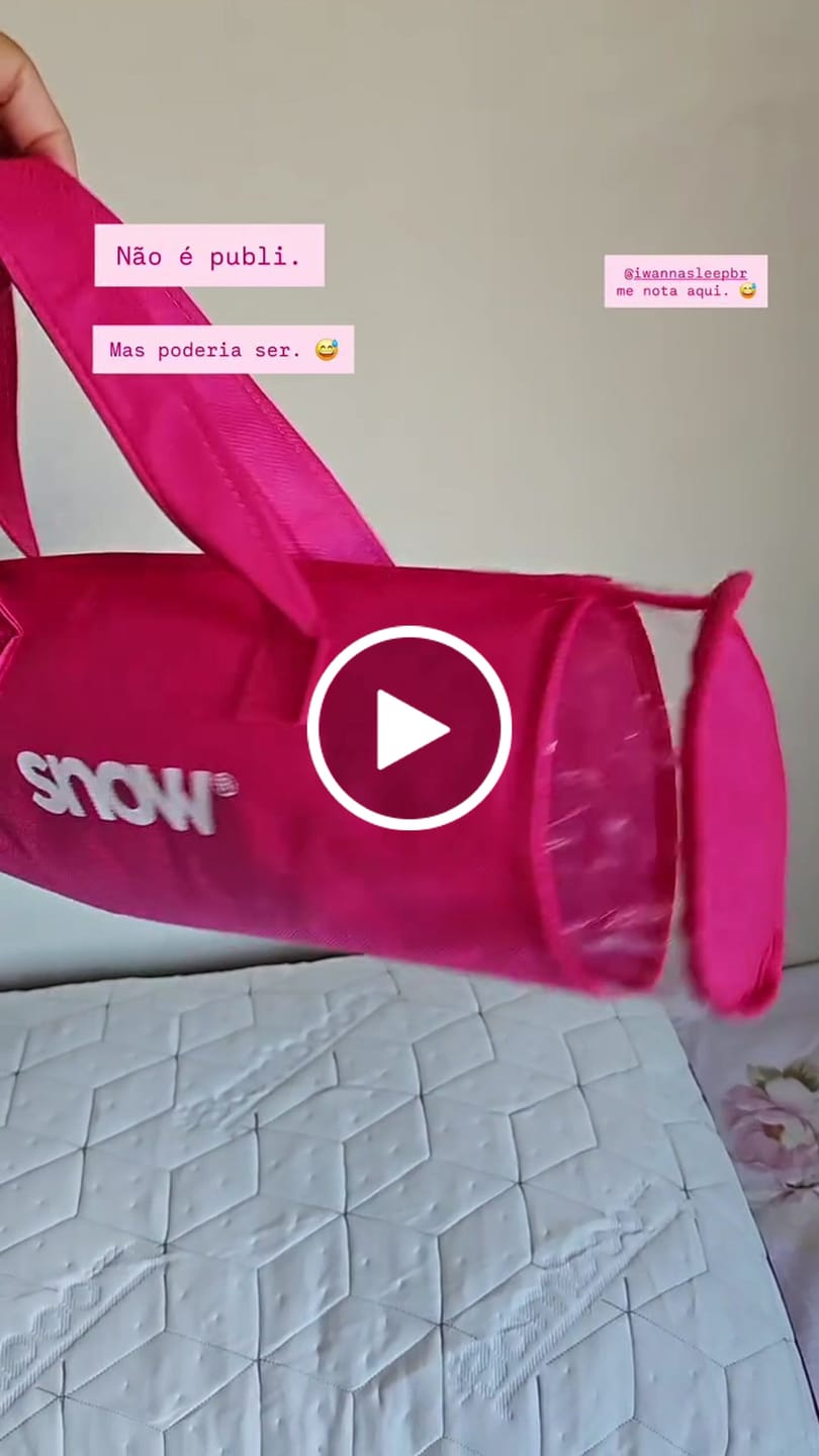 Customer video review of Adjustable Pillow SnowTouch™