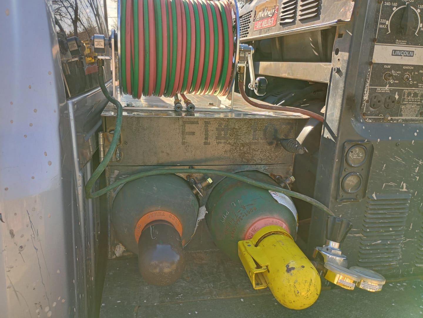Customer photo review of BadAssReels American Force Hose Reel