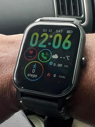 Customer photo review of Smart Watch | 1.8" HD | Fitness Tracker