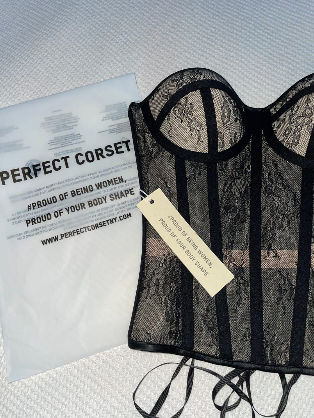 Customer photo review of Olivia corset