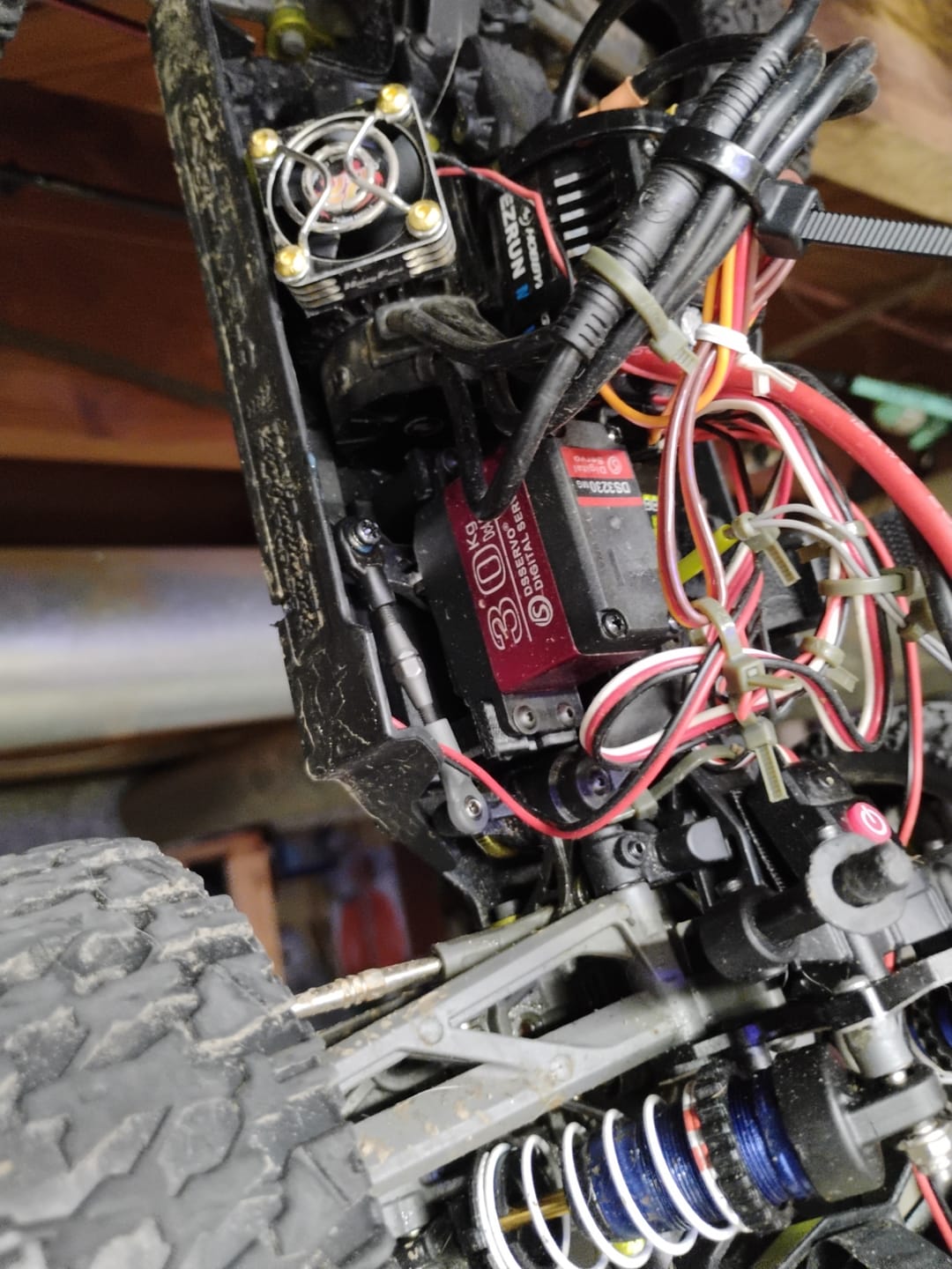 Customer photo review of Lower Suspension Arm For RZ001