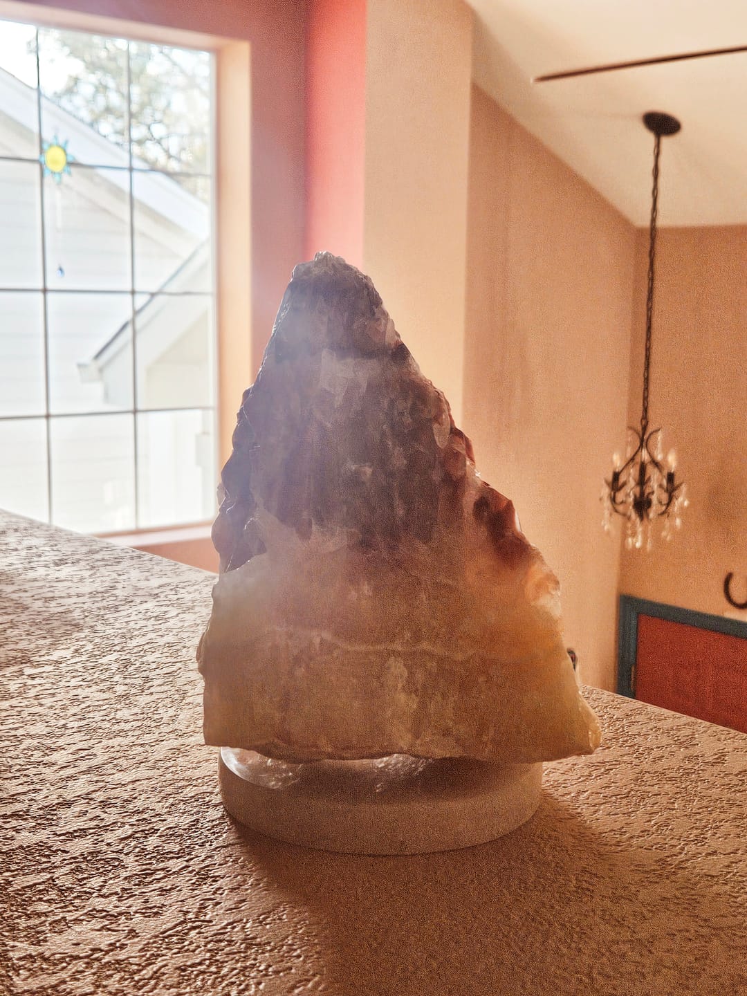 Customer photo review of Calcite Rough Statement