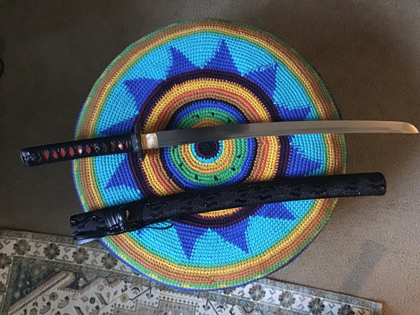 Customer photo review of Custom Wakizashi Build your own Wakizashi sword