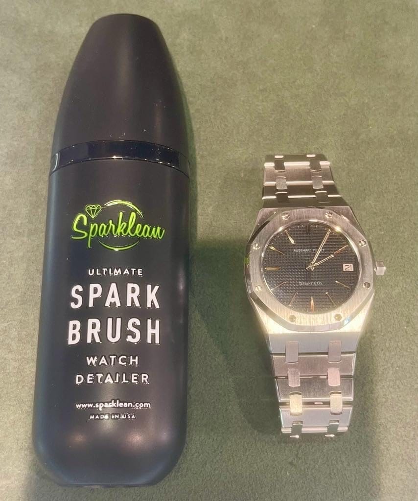 Customer photo review of SparkBrush Soft-Bristle Gentle on All Metals, Jewelry, & Watches