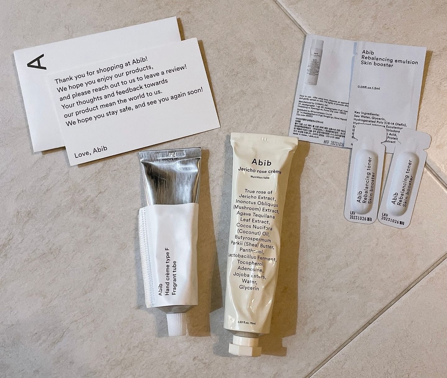 Customer photo review of Jericho Rose Cream Nutrition Tube