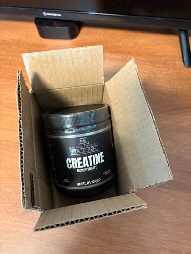 Customer photo review of CREATINE MONOHYDRATE
