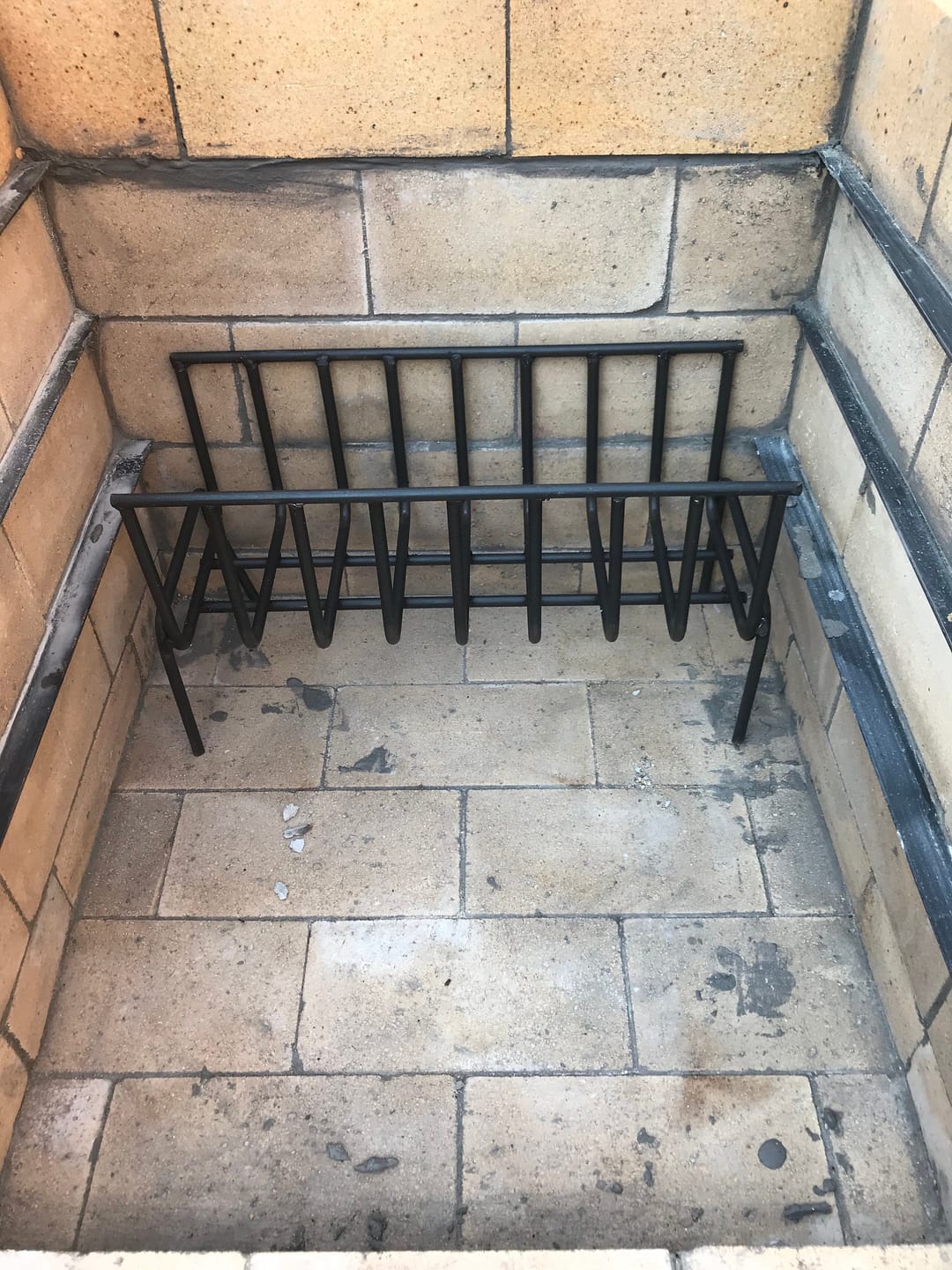 Customer photo review of Argentine Iron Brasero
