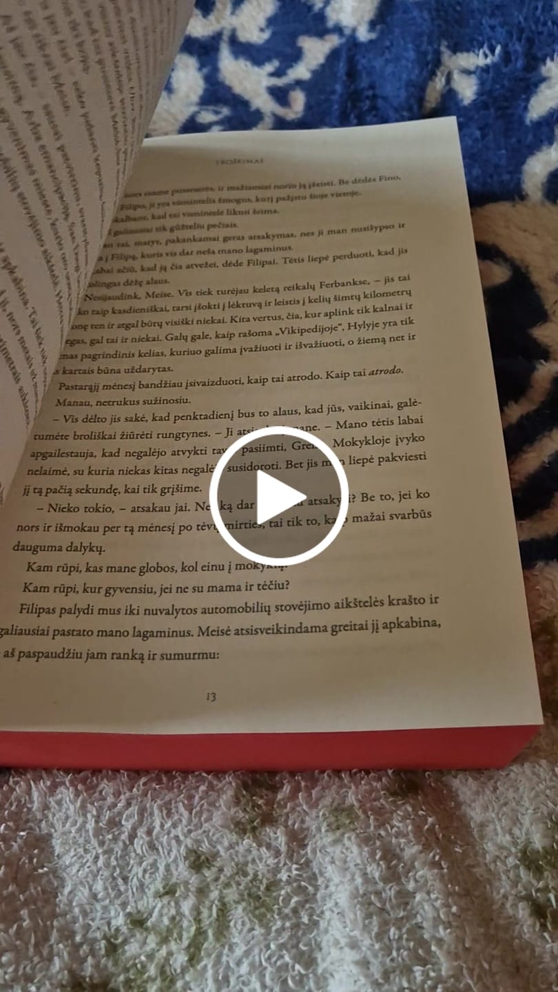 Customer video review of Troškimas: pasaulinė tik tok sensacija – skaitykite minkštais viršeliais