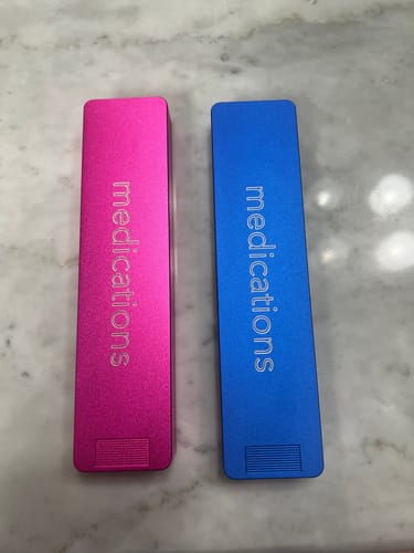 Customer photo review of Weekly Vitamin Cases (2-Pack)