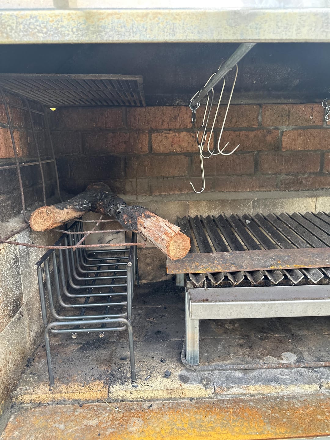 Customer photo review of Argentine Iron Brasero