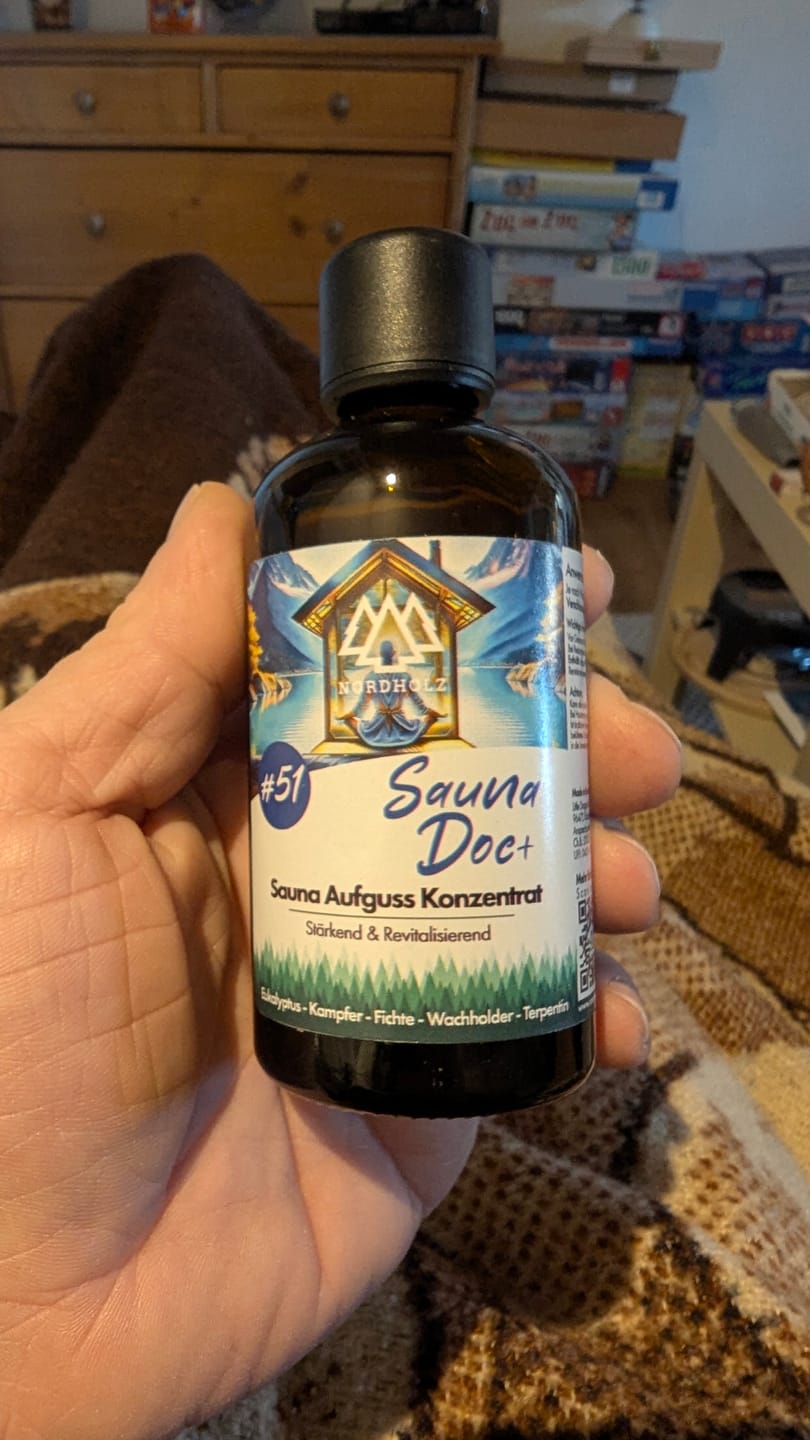 Customer photo review of Sauna Aufguss Konzentrat #51 Sauna Doc+