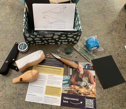 Customer photo review of This Month’s Craft Subscription Box
