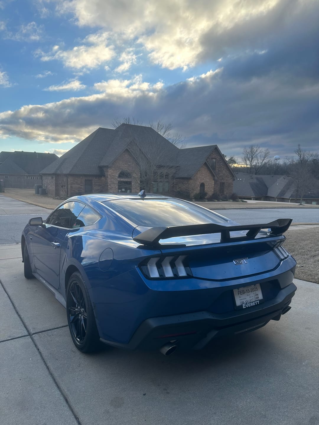Customer photo review of 2024 + Ford Mustang S650 Euro Style Taillights Amber Turn Signal Sequential