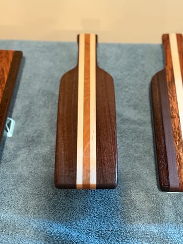 Customer photo review of Router Templates 11 Pack - Woodworking Project Acrylic Templates