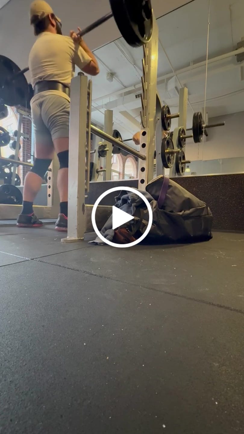 Customer video review of Single Ply Knee Sleeves