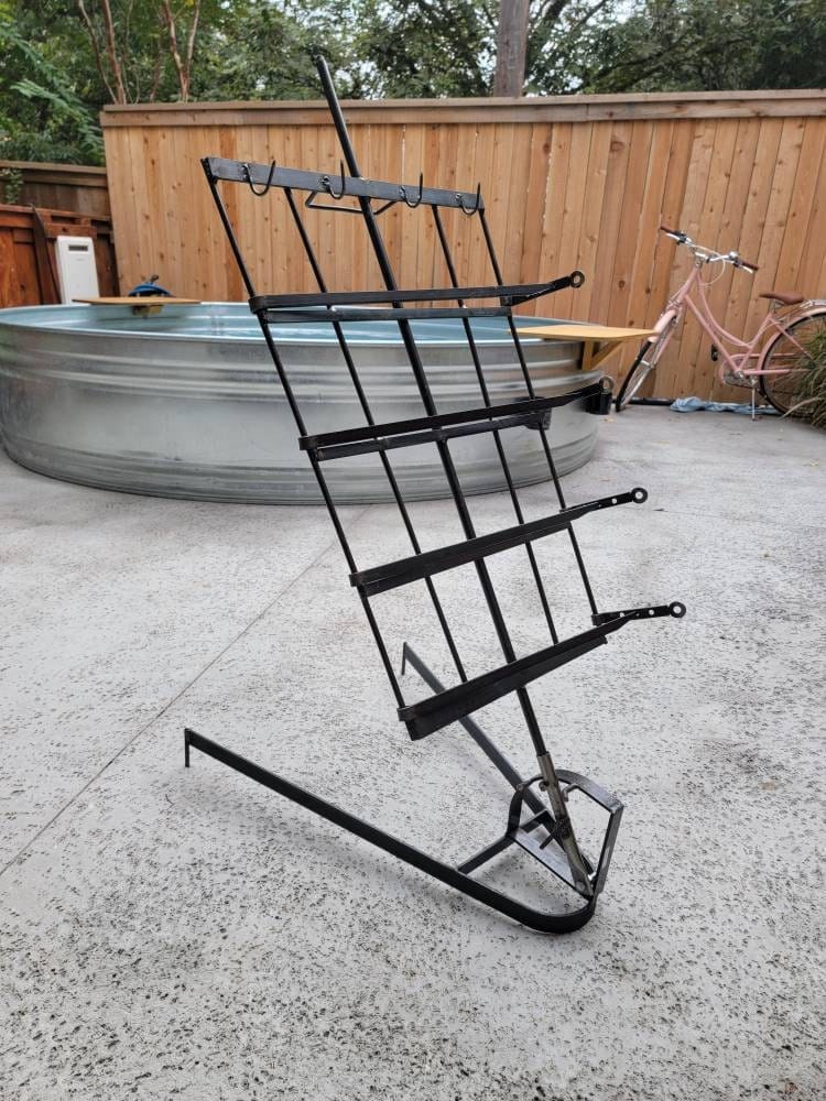 Customer photo review of Argentinian Iron Cross Grill