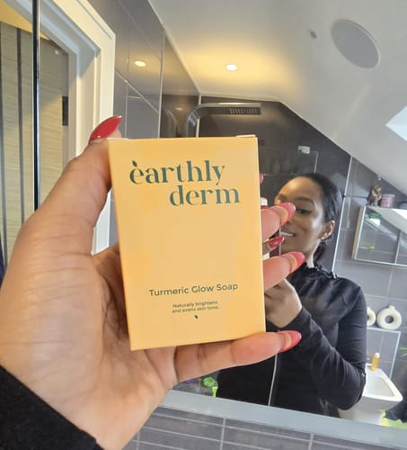 Customer photo review of Turmeric Glow Soap