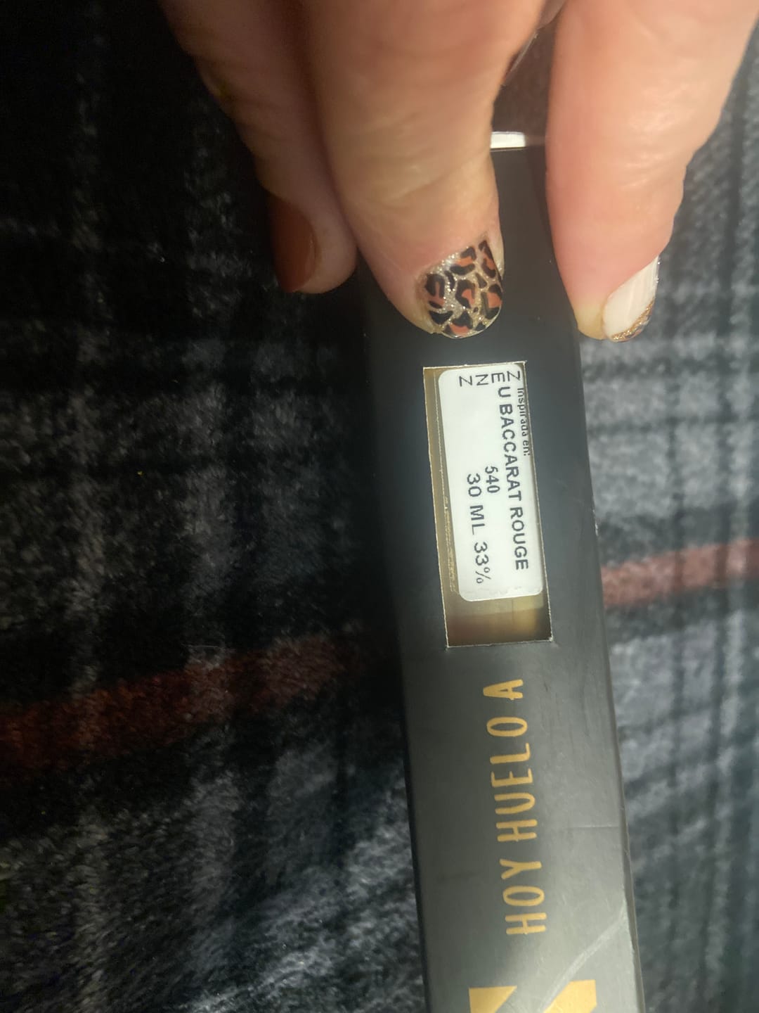 Customer photo review of Perfume Tendencia U BACCARAT ROUGE 540 zenz