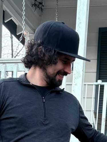 Customer photo review of Big Flat Bill Structured Wool Hat