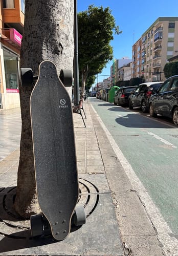 Customer photo review of Tynee® Ultra Belt Motor Electric Skateboard & Longboard