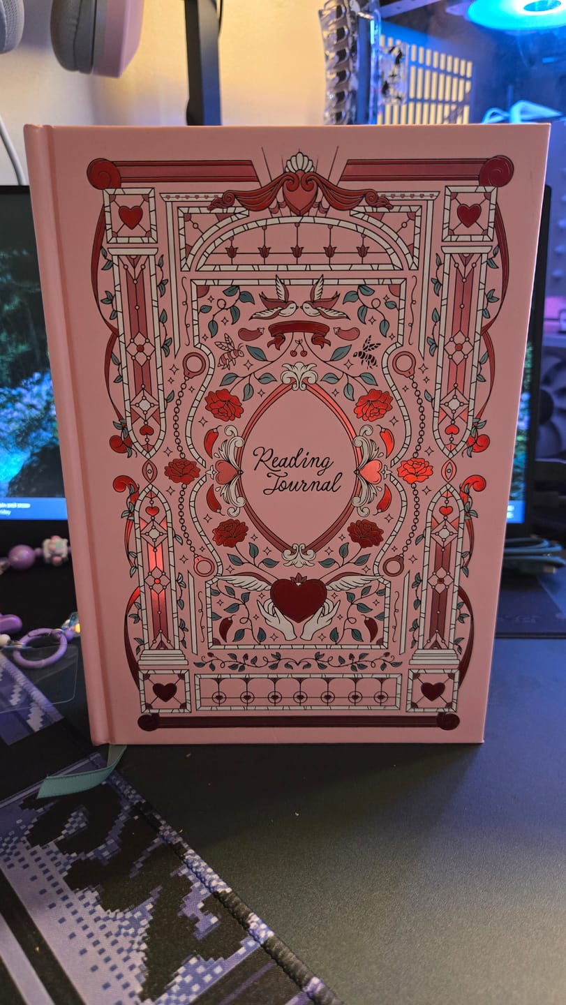 Customer photo review of Reading Journal - Sugar & Spice