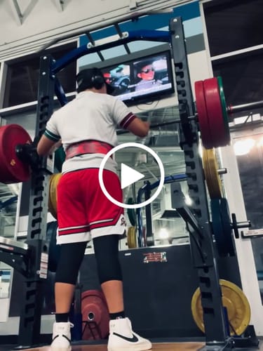 Customer video review of Strength Shop 7mm Inferno Neoprene Knee Sleeves - Black - IPF Approved (Pair)