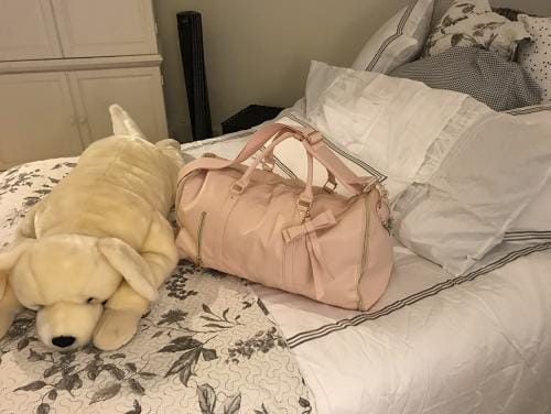 Customer photo review of Zweshly Carry On Duffel