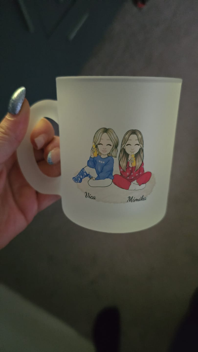 Customer photo review of Herzensmenschen - Personalisierte Tasse