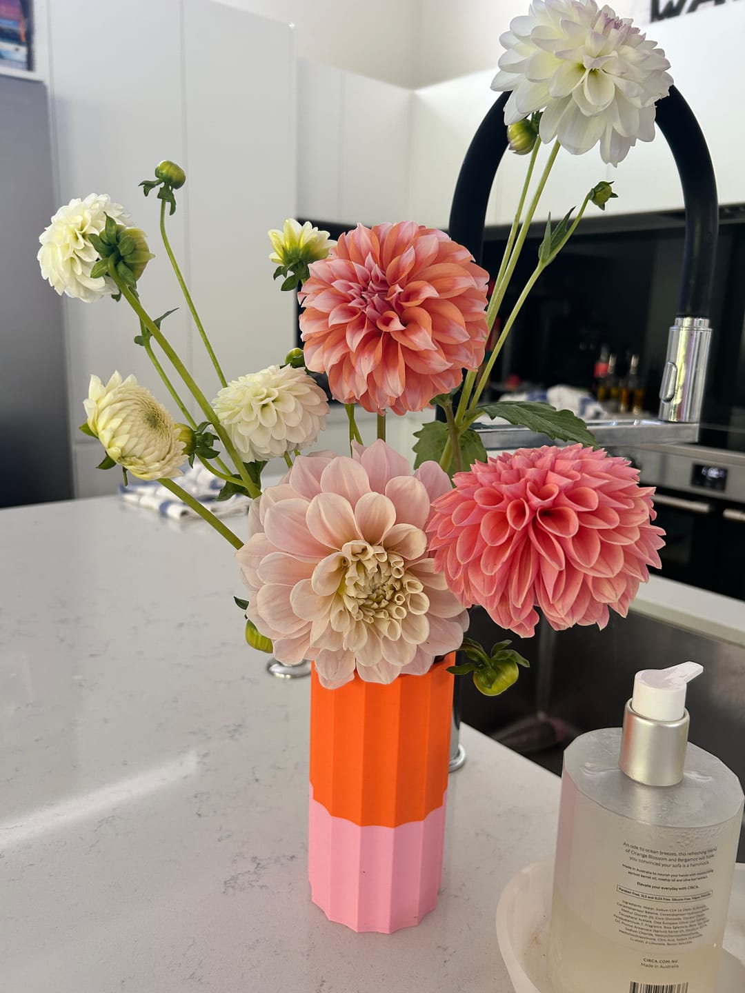 Customer photo review of The Millie vase