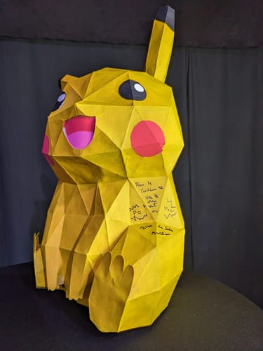 Customer photo review of Patrons Pikachu