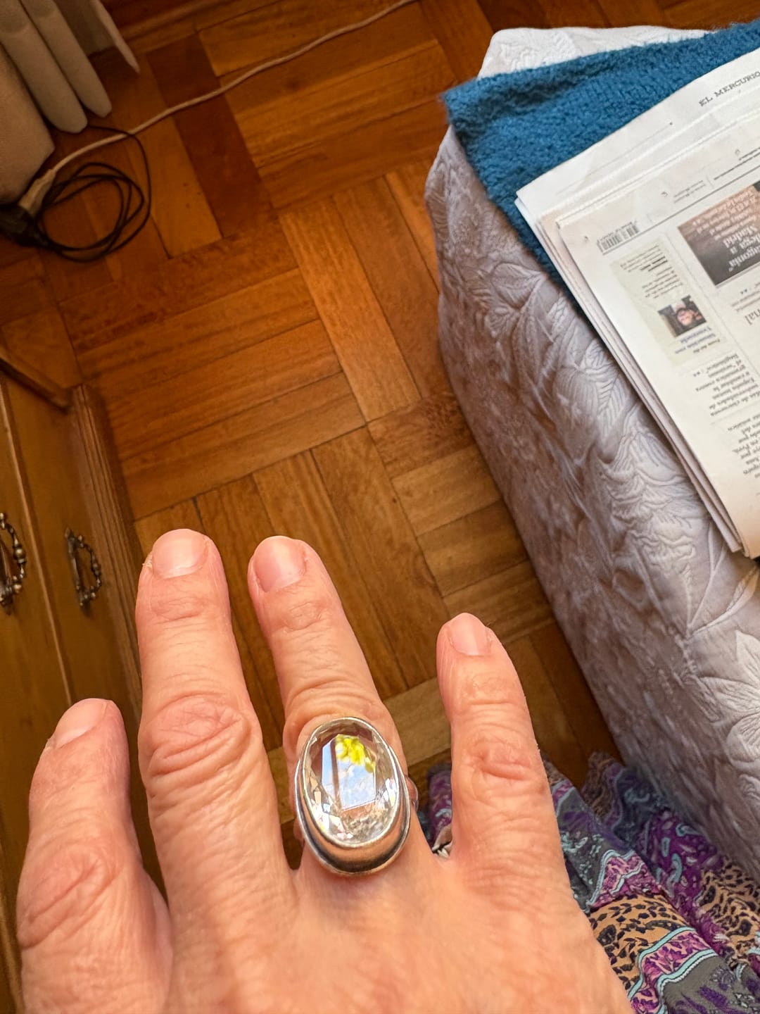 Customer photo review of Anillo Fancy - A PEDIDO