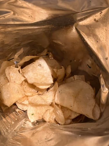 Kundenbewertung mit Foto zu Bio Kartoffelchips Sour Cream Style